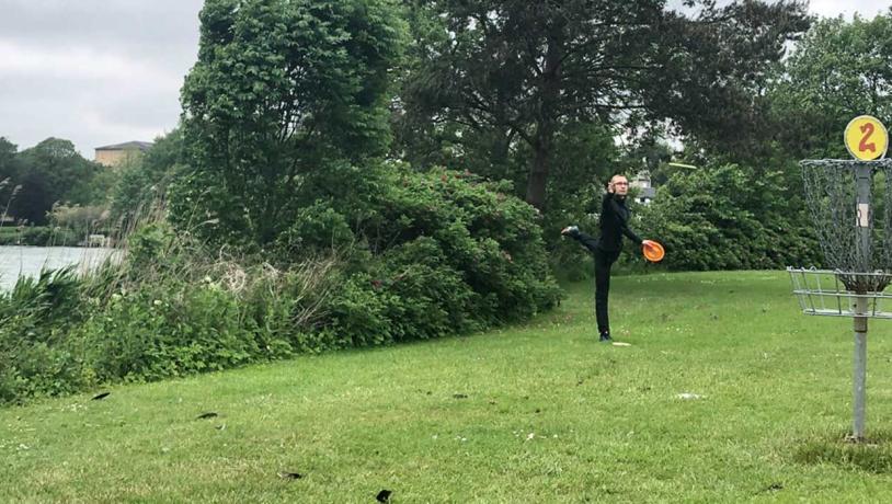 Disc Golf im Haderslev Dampark