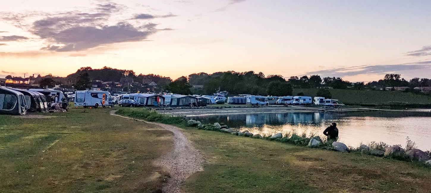 Lærkelunden Camping ved Flensborg Fjord