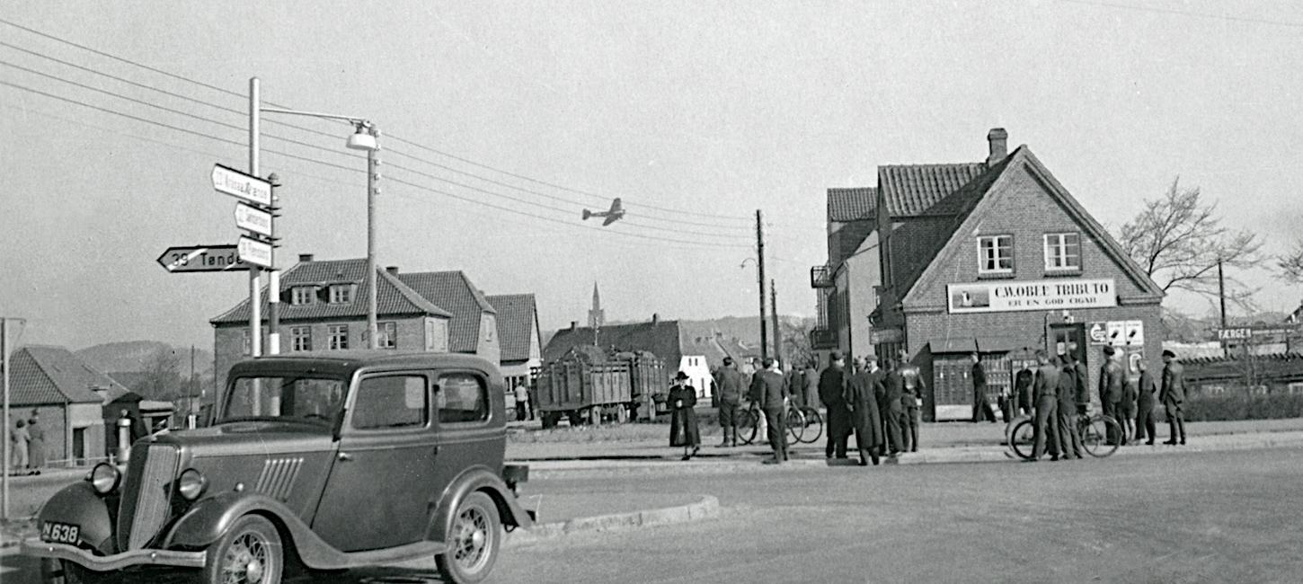 Aabenraa am 9. april 1940